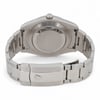 Back View Of Screwback Back Case And Closed Stainless Steel Band Of Rolex 116334 Watch Pre Owned Condition