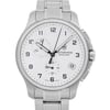 Up Close Front Facing Picture Of Victorinox 241554.1 Stainless Steel Watch Pre Owned Condition