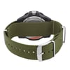 Back View Of Solid Back Case And Closed Nylon,Rubber Band Of Luminox XS.3617.SET Watch New Condition