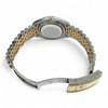 Back View Of Solid Back Case And Open Stainless Steel,Yellow Gold Band Of Rolex 126333 Watch Pre Owned Condition