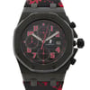 Up Close Front Facing Picture Of Audemars Piguet 26186SN.OO.D101CR.01 Stainless Steel Watch Pre Owned Condition
