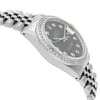 View Of Opposite Crown Facing Side Of Rolex 16014 Stainless Steel Watch Pre Owned Condition