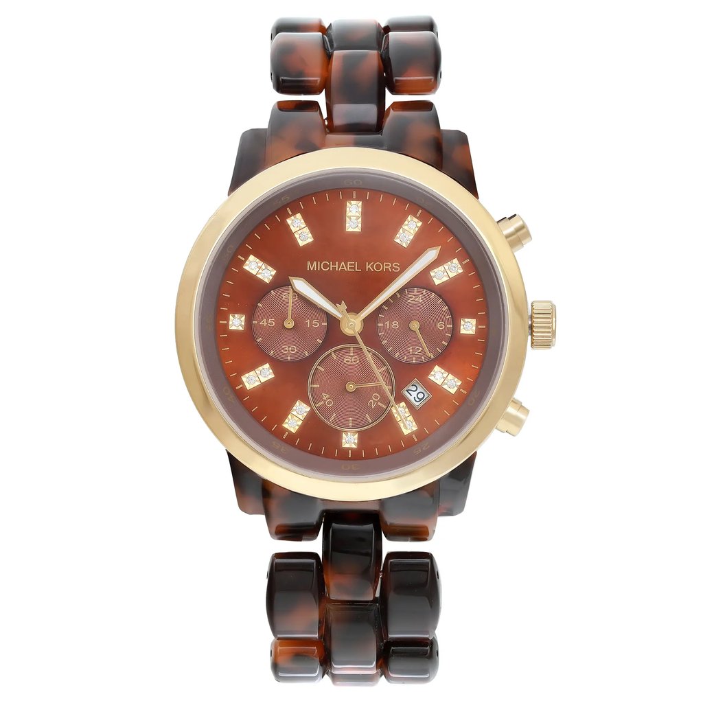 1st image of Michael Kors Michael Kors Tortoise Wristwatch, PreOwned condition