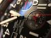 Up Close Front Facing Picture Of Breitling M13370/B930 Stainless Steel Watch Pre Owned Condition