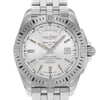 Up Close Front Facing Picture Of Breitling A45320B9-G797-375A Stainless Steel Watch Pre Owned Condition