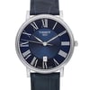Up Close Front Facing Picture Of Tissot T122.410.16.043.00 Stainless Steel Watch Pre Owned Condition