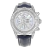 Front Full View Of Breitling A13370 Stainless Steel Watch Pre Owned Condition {Product Condition}