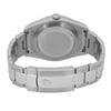 Back View Of Solid Back Case And Closed Stainless Steel Band Of Rolex 116300 Watch Pre Owned Condition