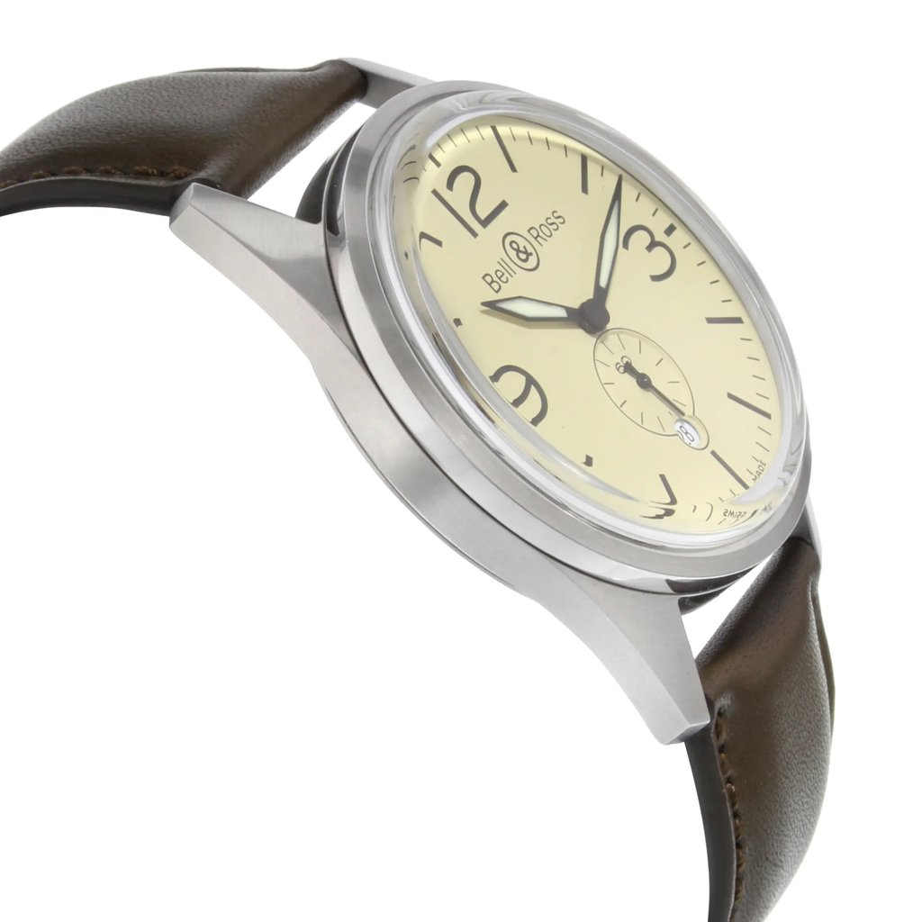 4th image of Bell & Ross BRV123-BEI-ST-SCA Wristwatch, PreOwned condition