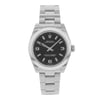 Front Full View Of Rolex 177200 Stainless Steel Watch Display Model Condition {Product Condition}