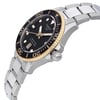 View Of Crown Facing Side Of Tissot T120.210.21.051.00 Stainless Steel Watch Unworn Condition
