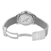 Back View Of {Caseback} Back Case And Open Stainless Steel Band Of Breitling A1732116/G717-154A Watch Display Model Condition