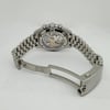 Back View Of Exhibition Back Case And Open Stainless Steel Band Of OMEGA 310.30.42.50.04.001 Watch Pre Owned Condition