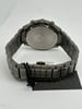 An image of a Wristwatch by Bulova. This Display Model item is designed for Men, featuring a Casual,Dress/Formal style. It has a Quartz movement and an Analog display with a Black dial color. The indices include 12-Hour Dial,Diamond Markers. The band is made of Stainless Steel and the case is made of Stainless Steel. The watch has a Round shape with a case size of 43 mm and a case thickness of 11 mm.