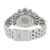 Back View Of {Caseback} Back Case And Closed Stainless Steel Band Of Breitling AB014012/G711-378A Watch Display Model Condition