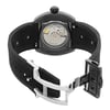 Back View Of Exhibition Back Case And Open Rubber Band Of Savoy F8202H.02E.RB01 Watch Pre Owned Condition