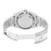 Back View Of Screwback Back Case And Open Stainless Steel Band Of Rolex 116400GV Watch Unworn Condition