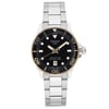 Front Full View Of Tissot T120.210.21.051.00 Stainless Steel Watch Unworn Condition Excellent