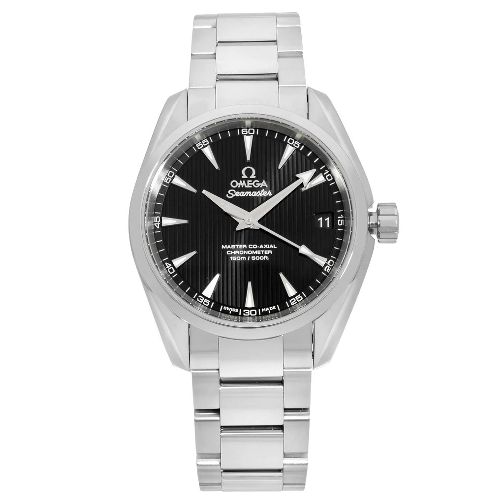 Front Full View Of OMEGA 231.10.39.21.01.002 Stainless Steel Watch Unworn Condition {Product Condition}