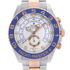 Up Close Front Facing Picture Of Rolex 116681 Stainless Steel Watch Pre Owned Condition