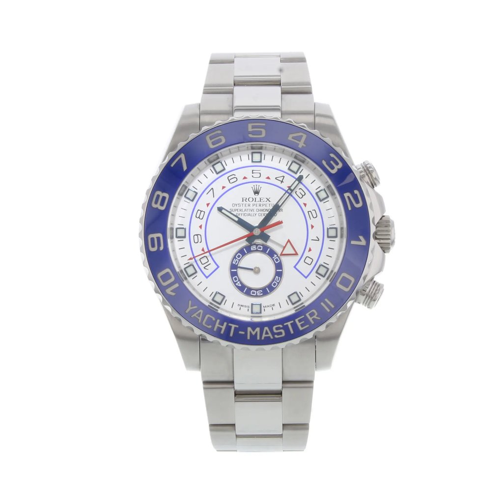 Front Full View Of Rolex 116680 Stainless Steel Watch Pre Owned Condition {Product Condition}