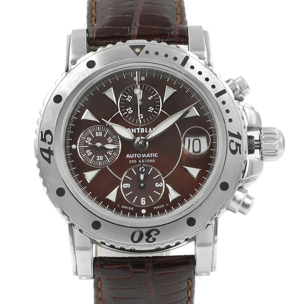 2nd image of Montblanc 7034-PL Wristwatch, PreOwned condition