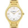 Up Close Front Facing Picture Of RAYMOND WEIL 5136-P-00995 Stainless Steel Watch Pre Owned Condition