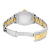 Back View Of {Caseback} Back Case And Open Stainless and Solid Gold Band Of Rolex 116333BKAO Watch Pre Owned Condition