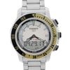 Up Close Front Facing Picture Of Tissot T026.420.11.031.01 Stainless Steel Watch Pre Owned Condition