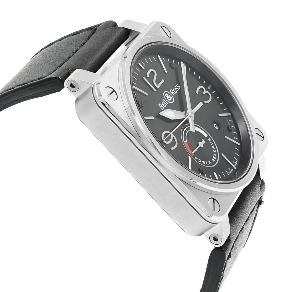 4th image of Bell & Ross BR0397-BL-SI/SCA/2 Wristwatch, DisplayModel condition