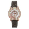Front Full View Of Chopard 209245-5001 Rose Gold Watch Pre Owned Condition Good