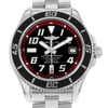 Up Close Front Facing Picture Of Breitling A1736402/BA31-161A Stainless Steel Watch Pre Owned Condition