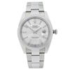 Front Full View Of Rolex 126300-0003 Stainless Steel Watch Unworn Condition Excellent