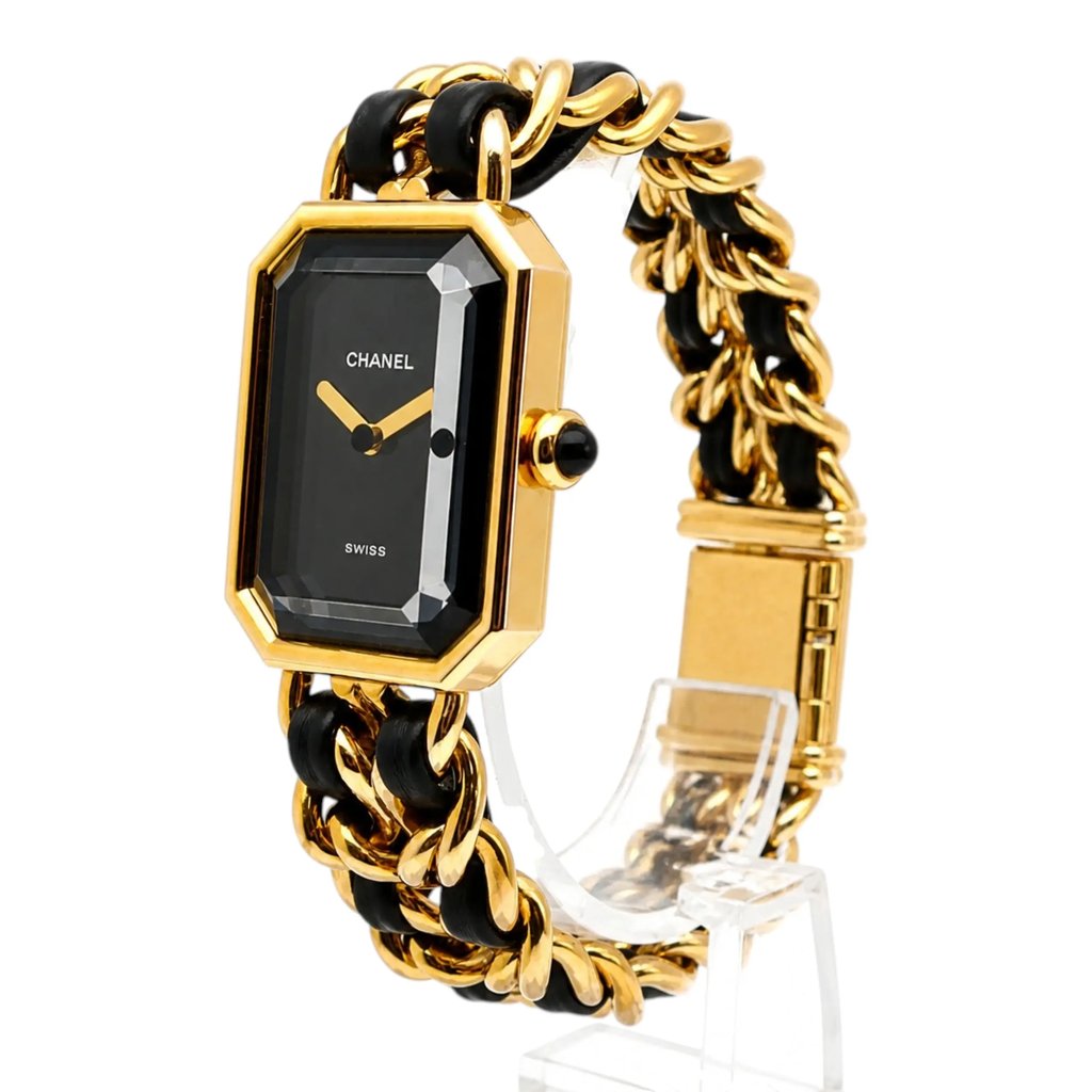View Of Crown Facing Side Of CHANEL H0001 Stainless Steel Watch Pre Owned Condition
