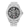 Front Full View Of Breitling A17360 Stainless Steel Watch Pre Owned Condition {Product Condition}