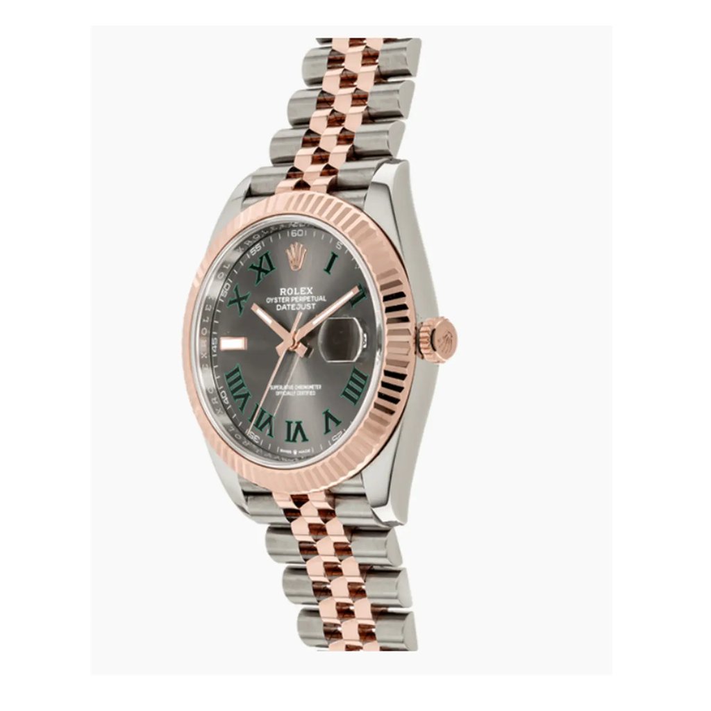 Front Full View Of Rolex 126331 Stainless Steel Watch Pre Owned Condition {Product Condition}