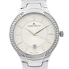 Up Close Front Facing Picture Of Giorgio Milano GM845SL-SL Stainless Steel Watch Display Model Condition