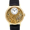 Up Close Front Facing Picture Of Breguet 7027BA/11/9V6 Gold 18kt Watch Pre Owned Condition