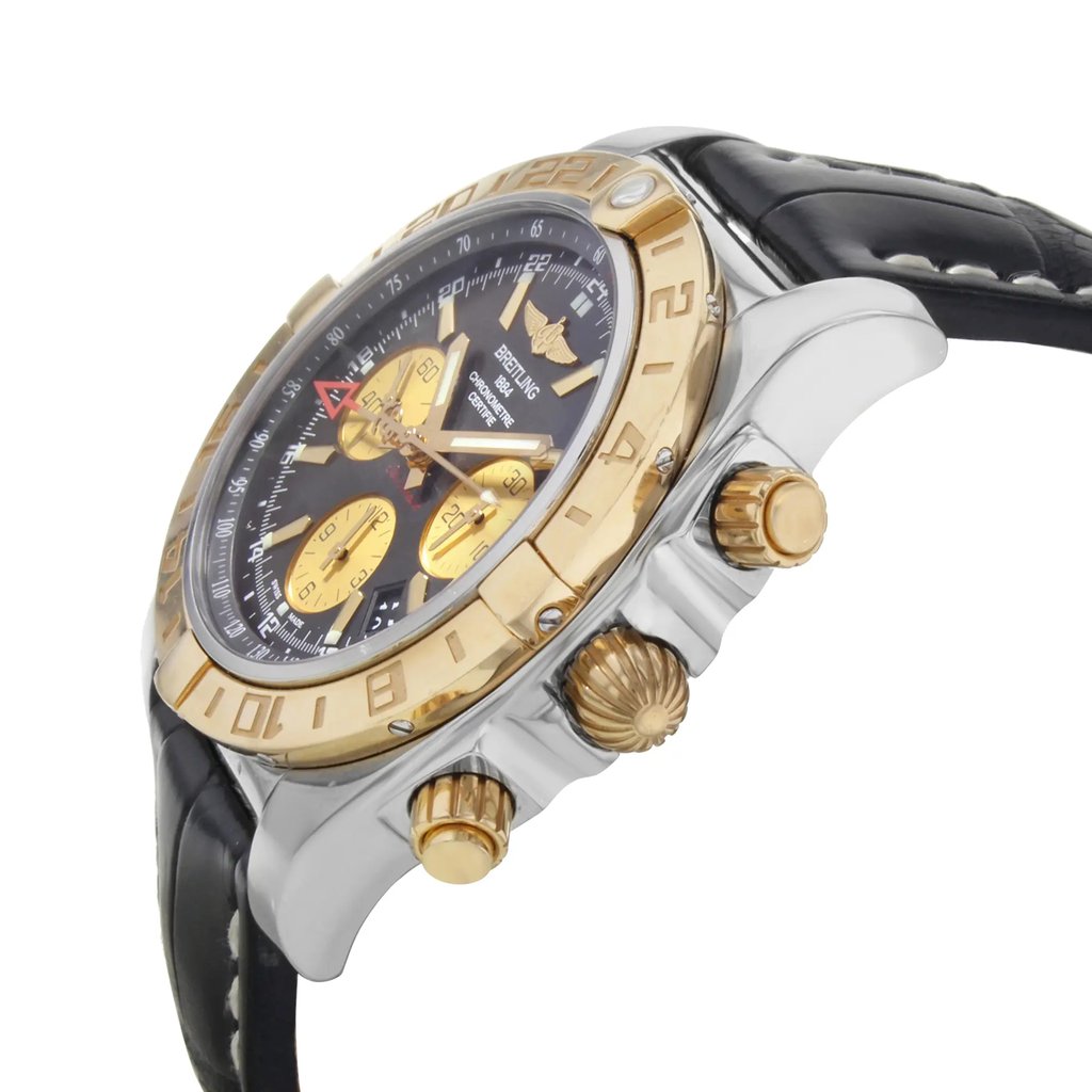 View Of Crown Facing Side Of Breitling CB042012/BB86-743P Stainless Steel Watch Pre Owned Condition