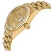 View Of Crown Facing Side Of Rolex 18238 Gold 18kt Watch Pre Owned Condition
