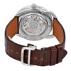 Back View Of Exhibition Back Case And Closed Leather Band Of Hermes AR6.710 Watch Pre Owned Condition