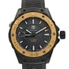 Up Close Front Facing Picture Of TAG Heuer WAJ2182.FT6015 Titanium Watch Pre Owned Condition