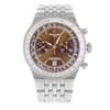 Front Full View Of Breitling A2334021/Q548-445A Stainless Steel Watch Pre Owned Condition {Product Condition}