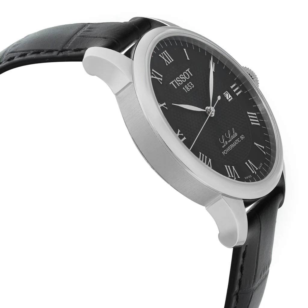 View Of Opposite Crown Facing Side Of Tissot T006.407.16.053.00 Stainless Steel Watch Unworn Condition