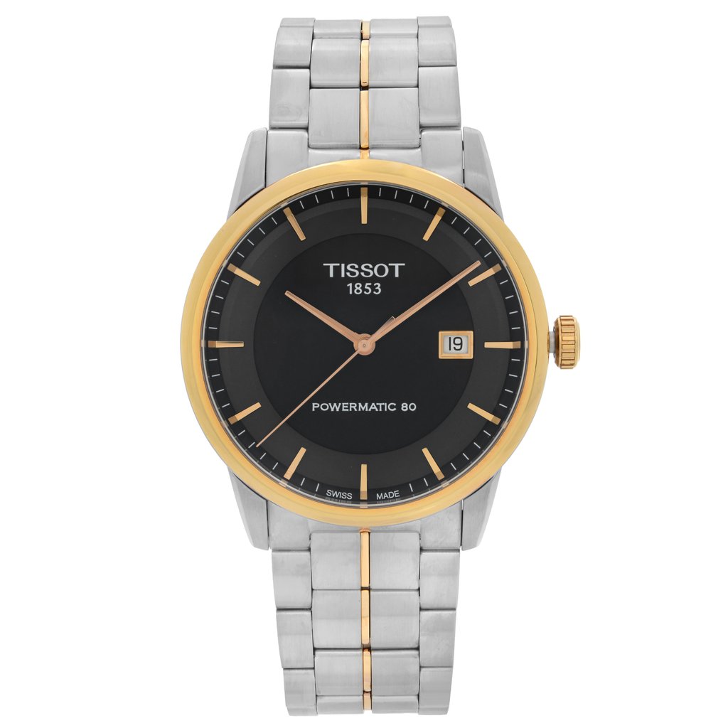 Front Full View Of Tissot T086.407.22.051.00 Stainless Steel Watch New With Defects Condition {Product Condition}