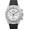 Up Close Front Facing Picture Of Rolex 116519 White Gold Watch Pre Owned Condition