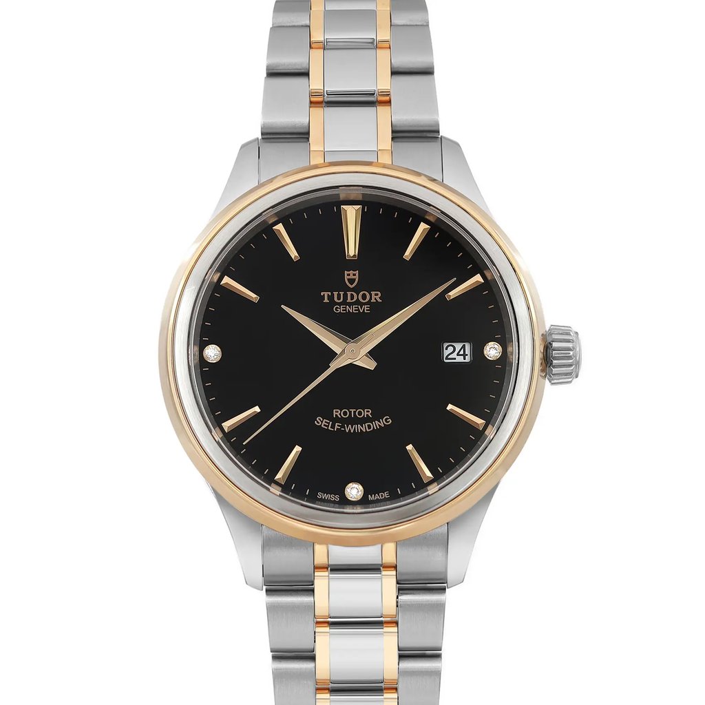 Front Full View Of TUDOR 12103 Stainless Steel Watch Unworn Condition Excellent