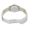 Back View Of Solid Back Case And Open Stainless Steel,Gold Band Of Rolex 69173 Watch Pre Owned Condition