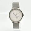 Front Full View Of Mondaine MH1.L2210.SM Stainless Steel Watch Unworn Condition Excellent