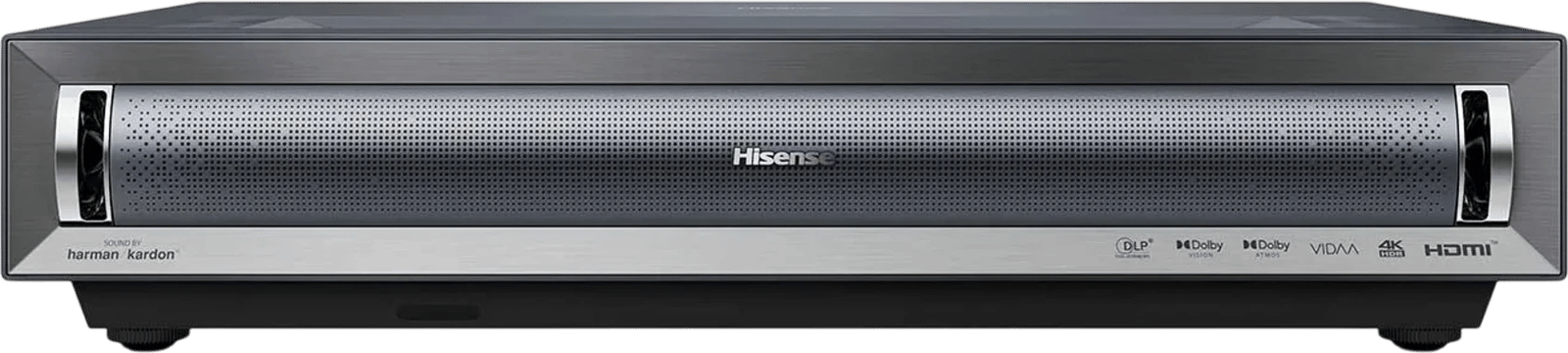 Frontansicht des Hisense PX3 Pro 4K Triple Laser TVs.